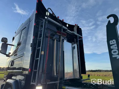 Lastväxlare Scania R580 8X4-4 -2017 | JOAB L24 med asfaltsbalk