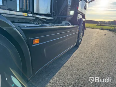 Lastväxlare Scania R580 8X4-4 -2017 | JOAB L24 med asfaltsbalk
