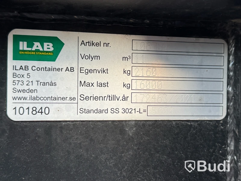 Lastväxlarflak / Lämflak med balkar för bakre lem -2021