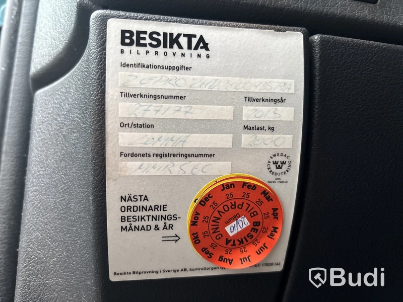 Distributionsbil Volvo FL | 47822 mil | 2013 | PLS | ÖBS