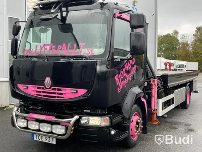 Lastbil Renault DXI15215 Bärgningsbil med kran