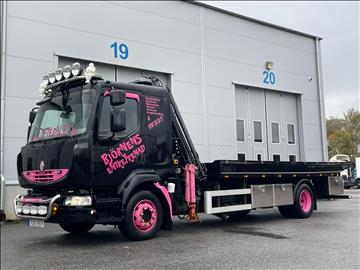 Lastbil Renault DXI15215 Bärgningsbil med kran