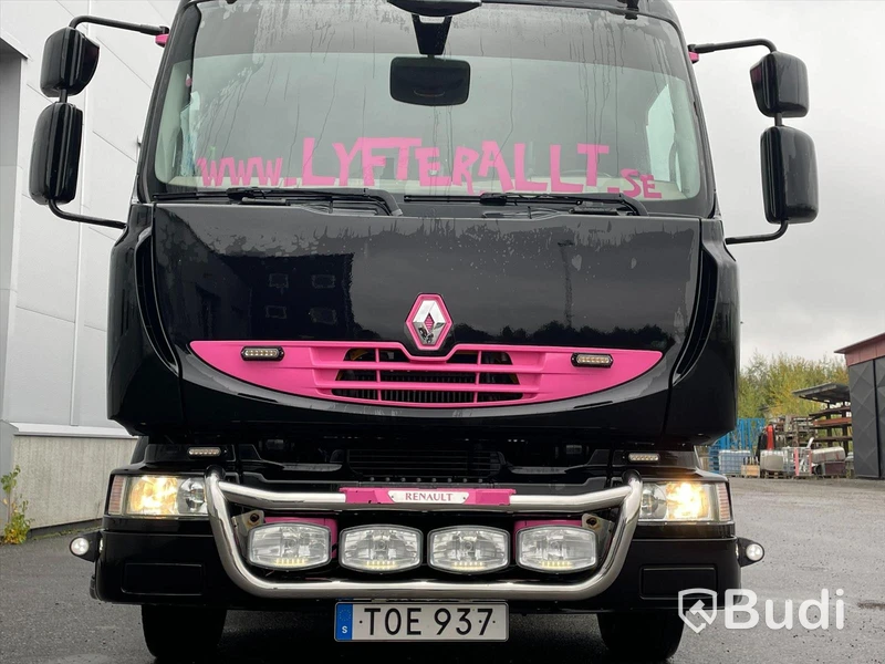 Lastbil Renault DXI15215 Bärgningsbil med kran