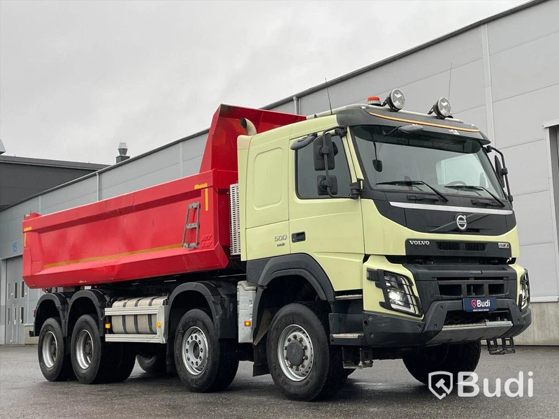 Lastbil Volvo FMX 500 8X4 Dumper Zetterbergs