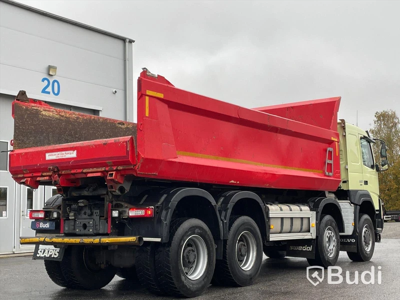 Lastbil Volvo FMX 500 8X4 Dumper Zetterbergs