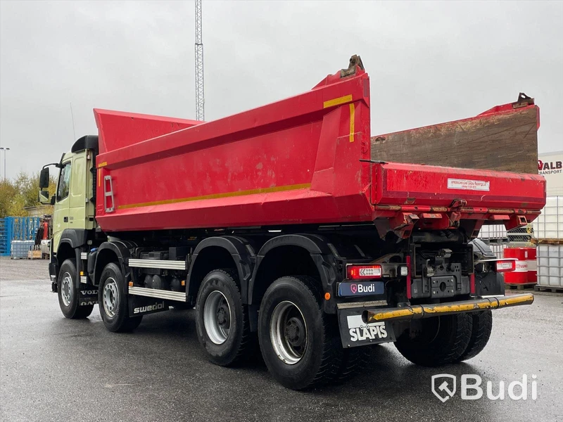 Lastbil Volvo FMX 500 8X4 Dumper Zetterbergs