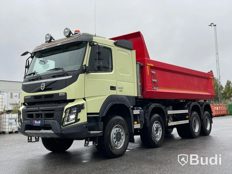 Lastbil Volvo FMX 500 8X4 Dumper Zetterbergs