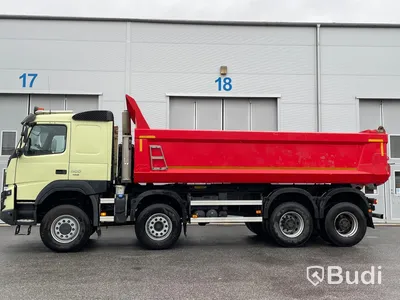 Lastbil Volvo FMX 500 8X4 Dumper Zetterbergs