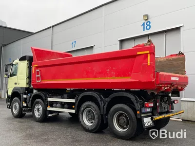 Lastbil Volvo FMX 500 8X4 Dumper Zetterbergs