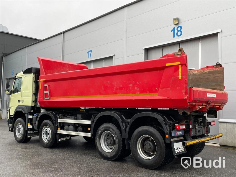 Lastbil Volvo FMX 500 8X4 Dumper Zetterbergs