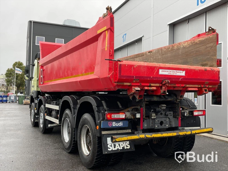 Lastbil Volvo FMX 500 8X4 Dumper Zetterbergs