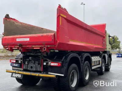 Lastbil Volvo FMX 500 8X4 Dumper Zetterbergs