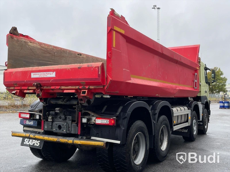 Lastbil Volvo FMX 500 8X4 Dumper Zetterbergs