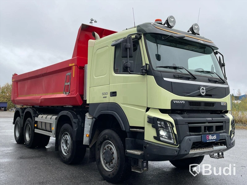 Lastbil Volvo FMX 500 8X4 Dumper Zetterbergs