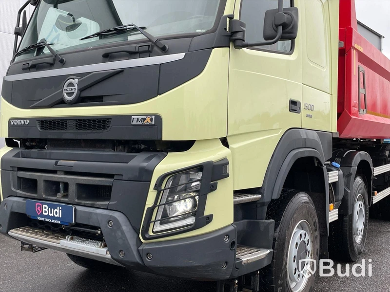 Lastbil Volvo FMX 500 8X4 Dumper Zetterbergs