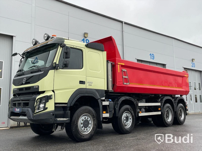 Lastbil Volvo FMX 500 8X4 Dumper Zetterbergs