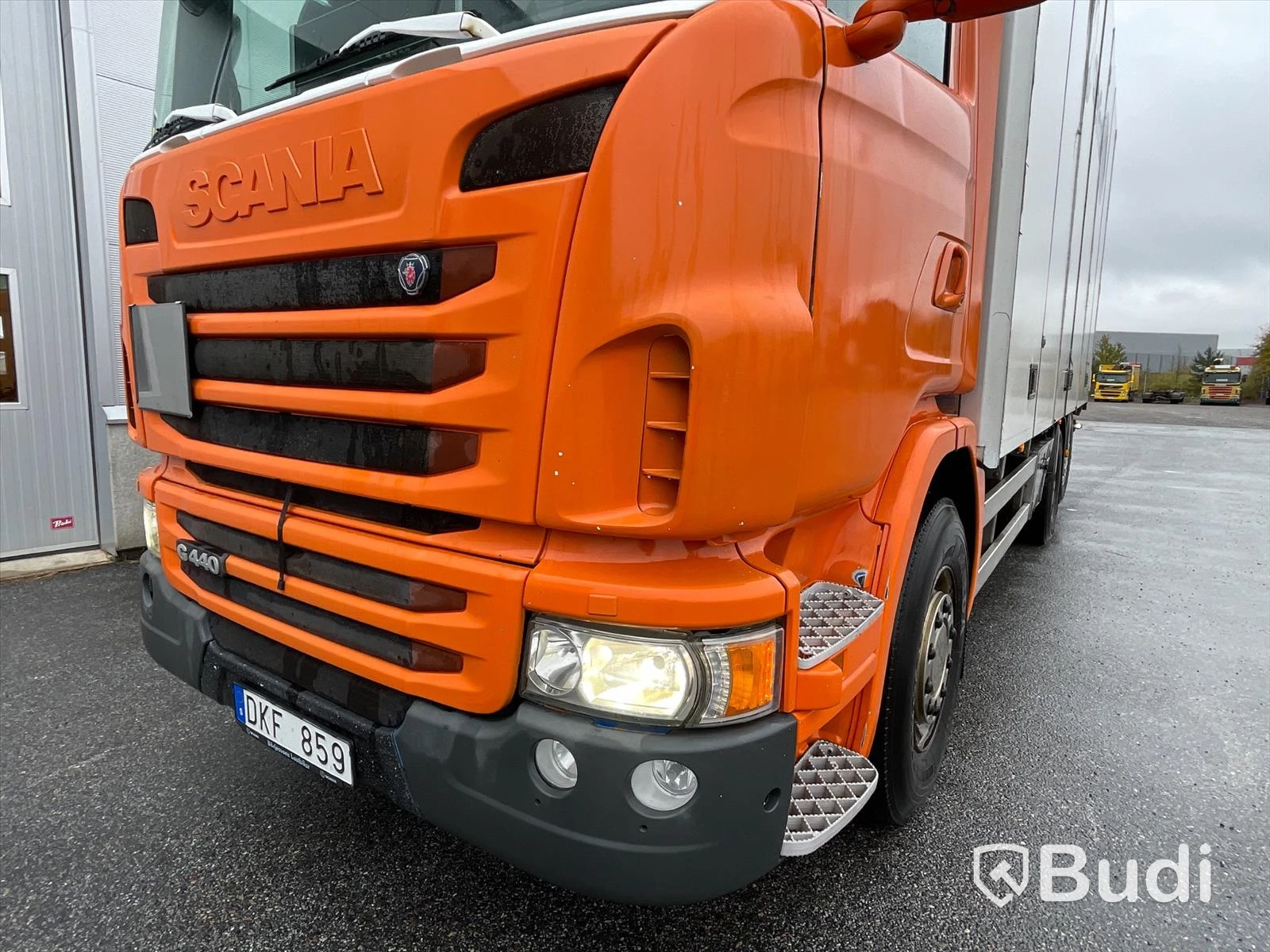 Lastbil Scania G440 6x2 Fjärrbil med öppningsbarsida