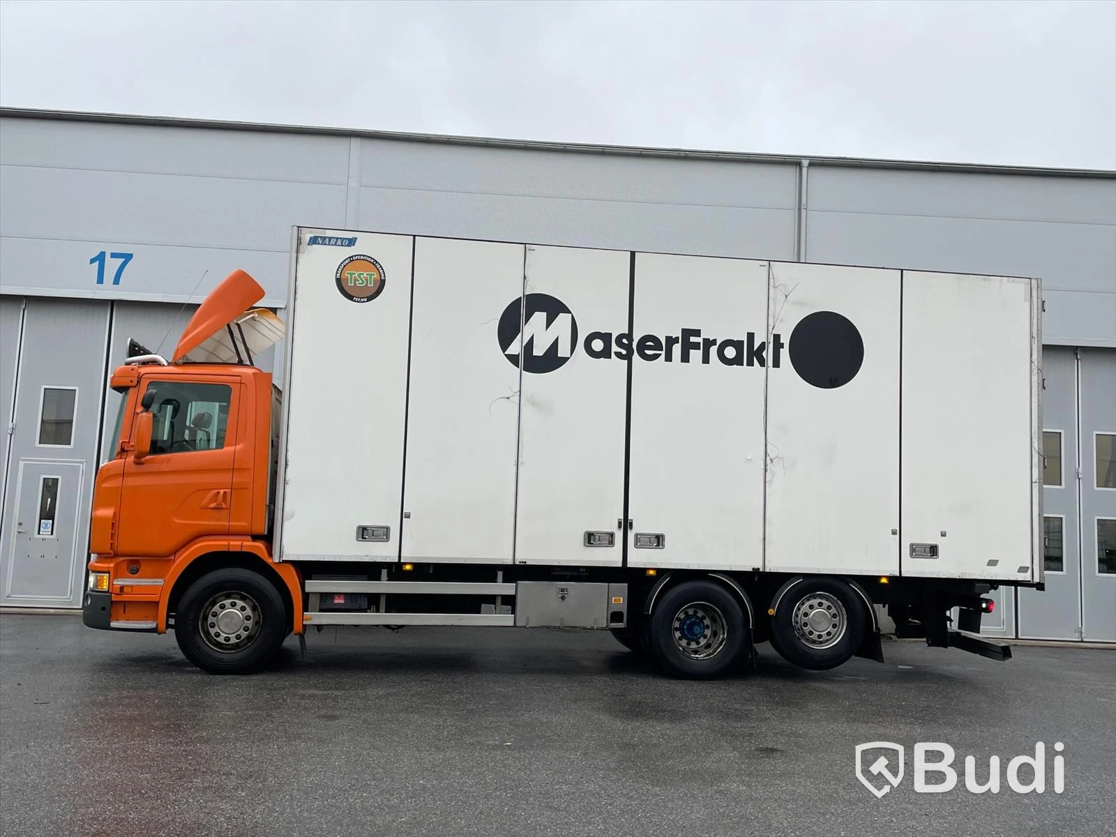 Lastbil Scania G440 6x2 Fjärrbil med öppningsbarsida