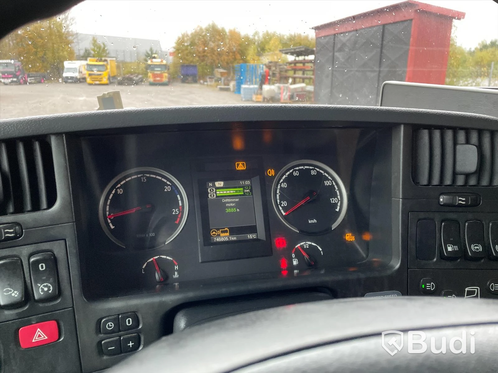 Lastbil Scania G440 6x2 Fjärrbil med öppningsbarsida