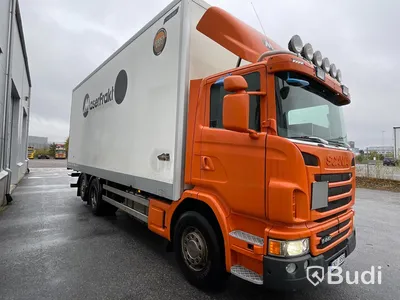 Lastbil Scania G440 6x2 Fjärrbil med öppningsbarsida