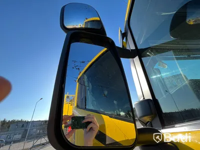 Lastbil Scania P410 Tip&kran PK22002D plogbilsförberedd