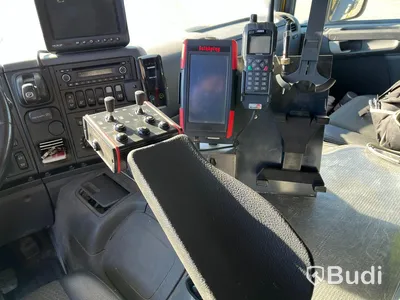 Lastbil Scania P410 Tip&kran PK22002D plogbilsförberedd