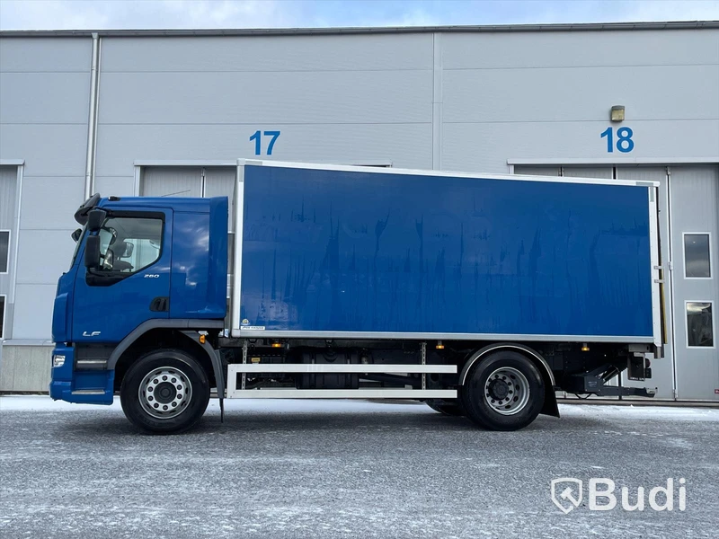 Lastbil DAF LF 290 | 2018 | Skåp med bakgavelslyft