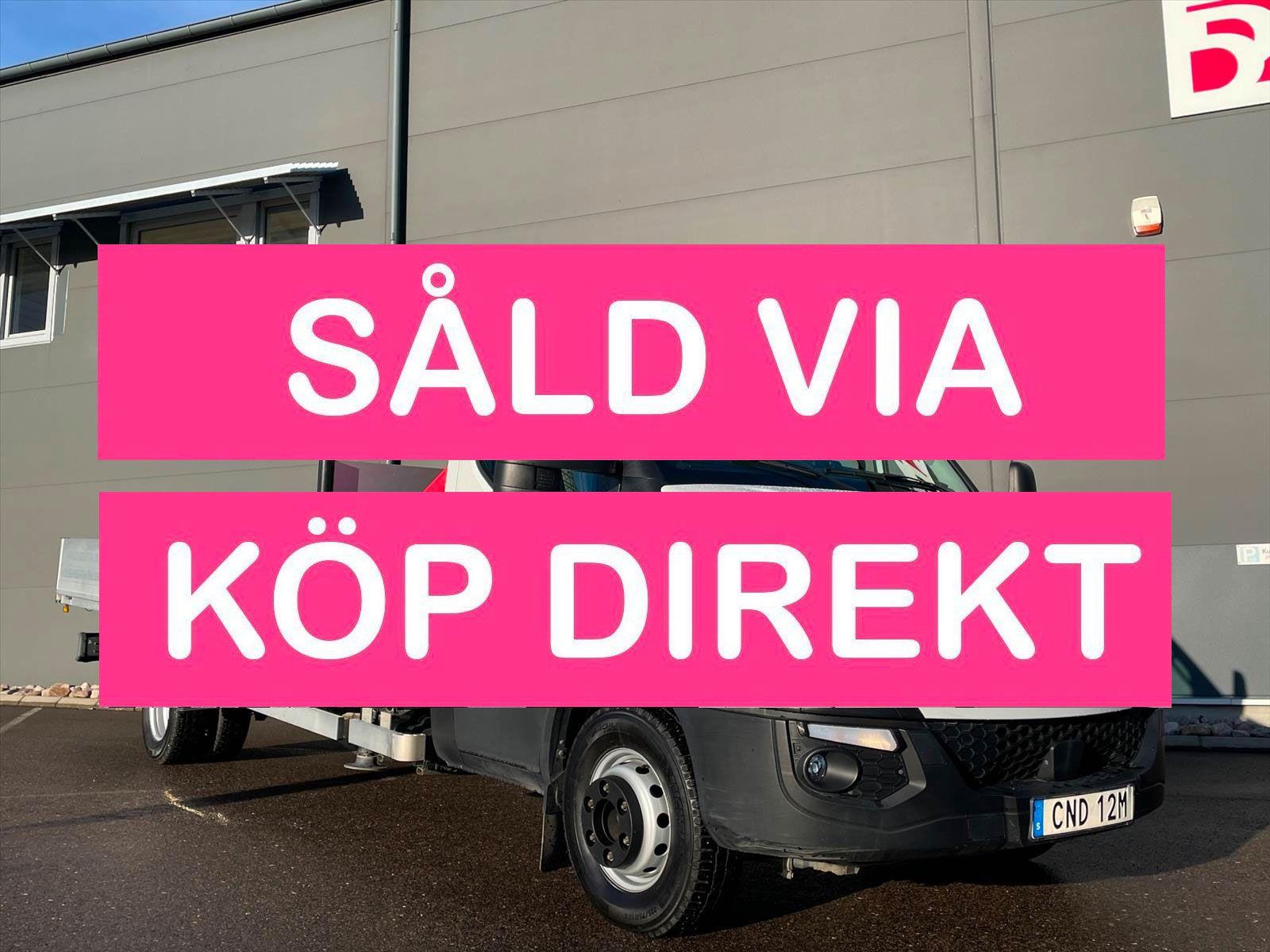 Lastbil Iveco Daily 72C18H | Kran Palfinger PK 7.501 med flak SÅLD