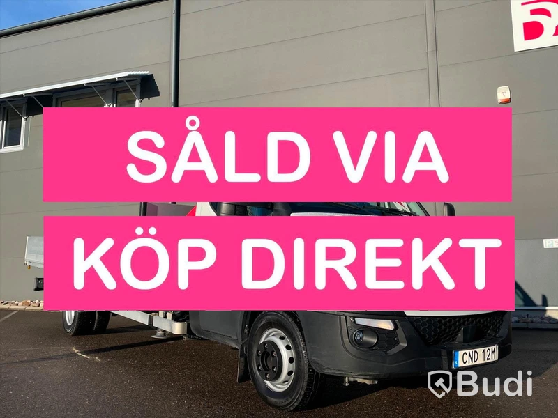 Lastbil Iveco Daily 72C18H | Kran Palfinger PK 7.501 med flak SÅLD