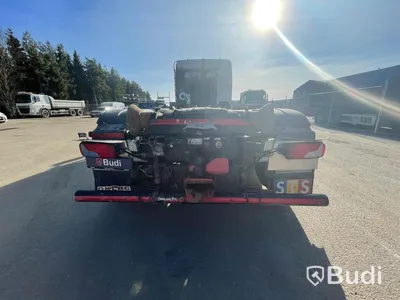 Lastbil MAN TGX 26.500 med Hiab lastväxlare 21T multilift