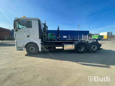Lastbil MAN TGX 26.500 med Hiab lastväxlare 21T multilift