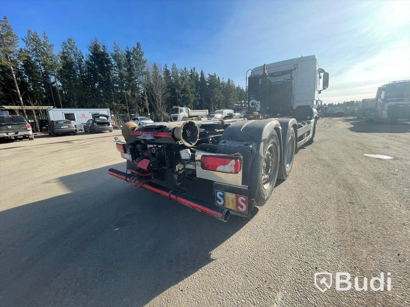 Lastbil MAN TGX 26.500 med Hiab lastväxlare 21T multilift
