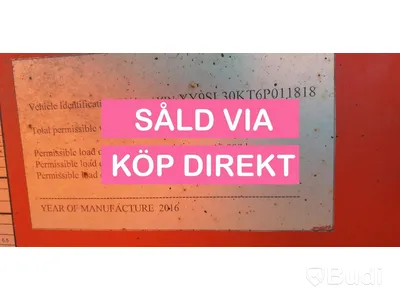 Lastväxlarsläp Nor Slep SL-30KT -2016- SÅLD