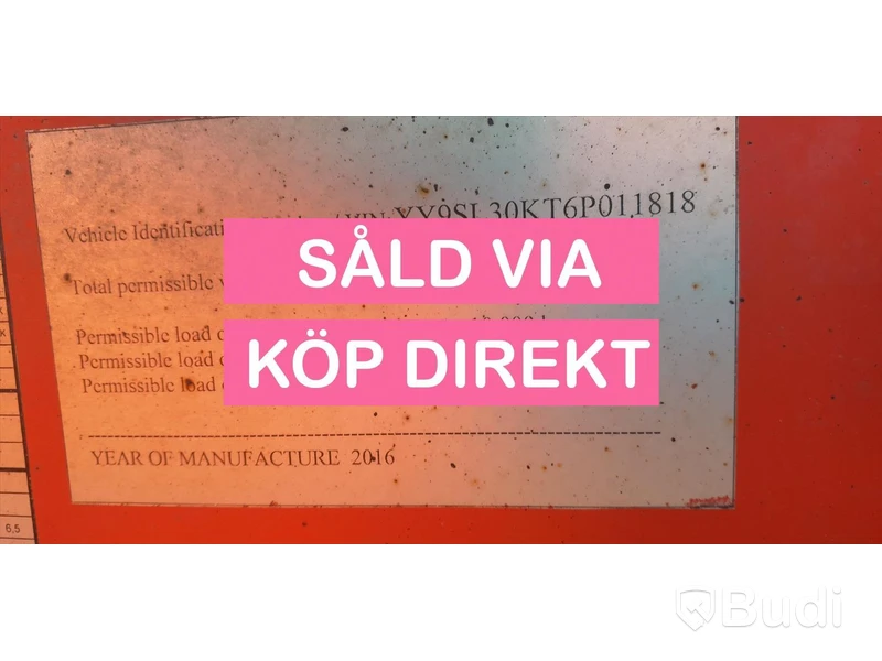 Lastväxlarsläp Nor Slep SL-30KT -2016- SÅLD