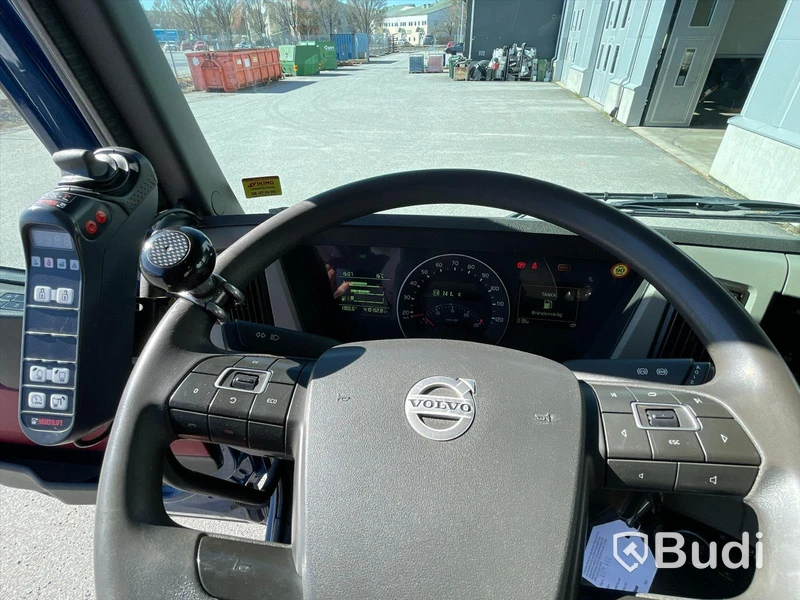 Lastbil Volvo FM 450 Lastväxlare HIAB med Drag