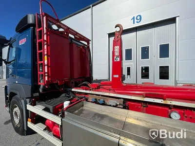 Lastbil Volvo FM 450 Lastväxlare HIAB med Drag
