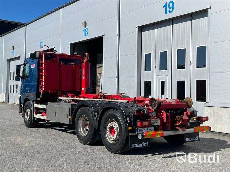 Lastbil Volvo FM 450 Lastväxlare HIAB med Drag