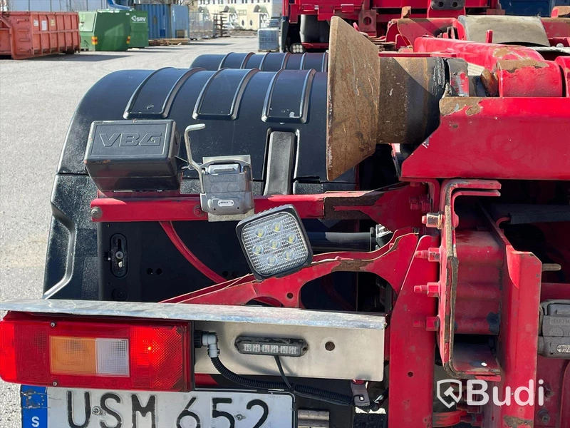 Lastbil Volvo FM 450 Lastväxlare HIAB med Drag