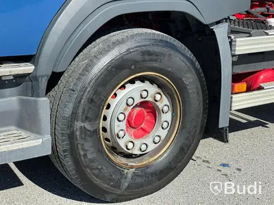 Lastbil Volvo FM 450 Lastväxlare HIAB med Drag