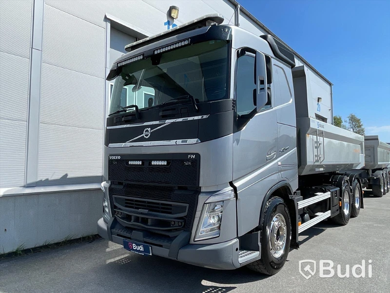 Lastbil Volvo FH13 540  6x4 Dumper med kärra