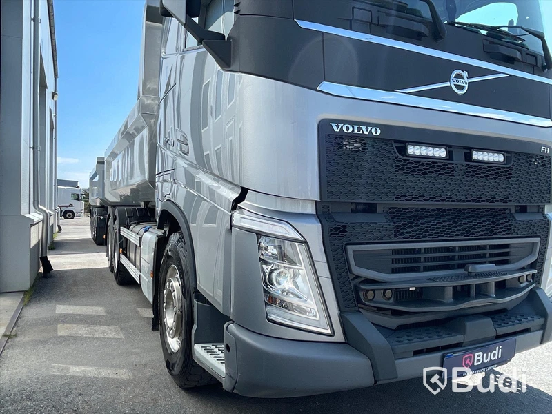 Lastbil Volvo FH13 540  6x4 Dumper med kärra