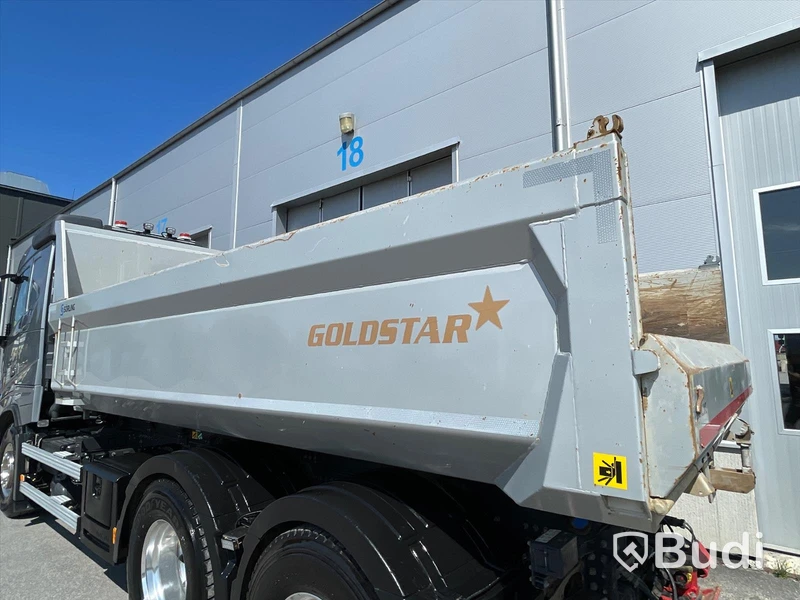 Lastbil Volvo FH13 540  6x4 Dumper med kärra