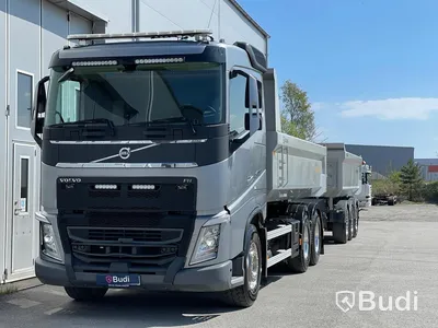 Lastbil Volvo FH13 540  6x4 Dumper med kärra