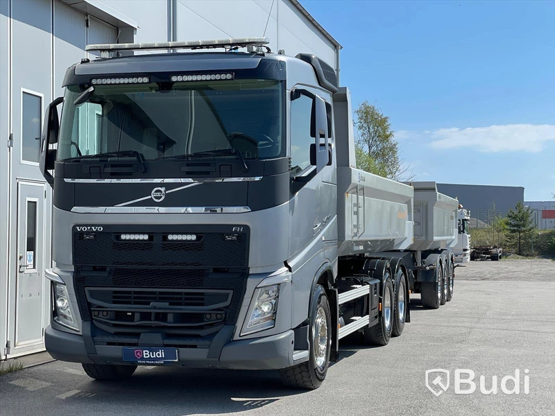 Lastbil Volvo FH13 540  6x4 Dumper med kärra
