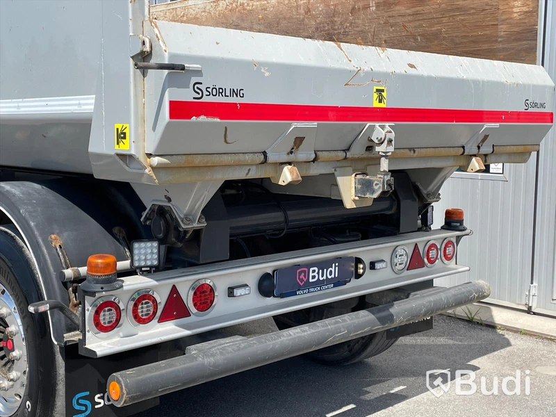 Lastbil Volvo FH13 540  6x4 Dumper med kärra