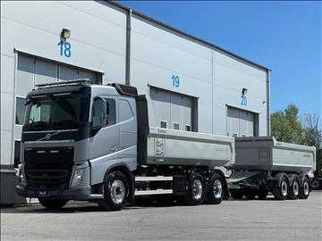 Lastbil Volvo FH13 540  6x4 Dumper med kärra