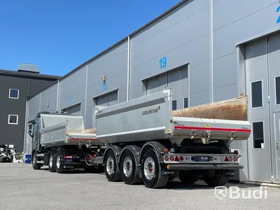 Lastbil Volvo FH13 540  6x4 Dumper med kärra