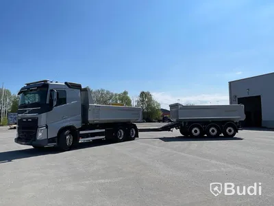 Lastbil Volvo FH13 540  6x4 Dumper med kärra
