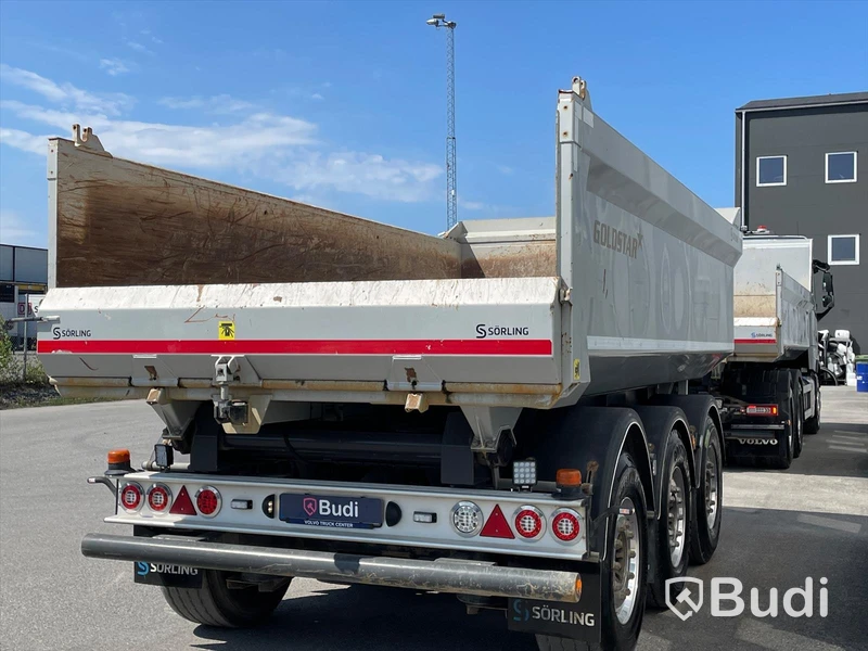 Lastbil Volvo FH13 540  6x4 Dumper med kärra