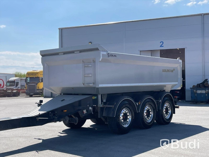 Lastbil Volvo FH13 540  6x4 Dumper med kärra